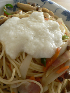 ☆とろろをのせた和風パスタ☆-レシピのメイン写真