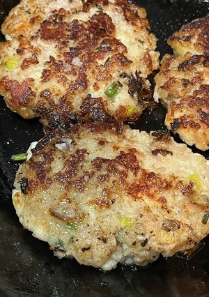 鶏ひき肉とはんぺんのハンバーグつみれ-レシピのメイン写真