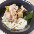 夜食にぴったり☆豚バラ甘煮の出汁おうどん