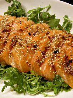 Salmon Sashimi-レシピのメイン写真