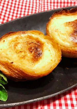 あまこ先生風☆ なんちゃってエッグタルト-レシピのメイン写真