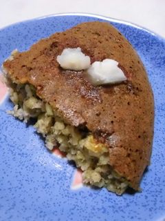 バナナオートミールケーキ-レシピのメイン写真