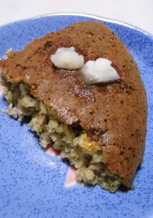 バナナオートミールケーキ-レシピのメイン写真