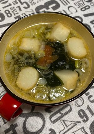 母ちゃんが二日酔いの時に飲むスープ-レシピのメイン写真