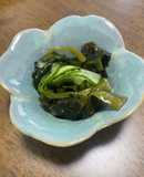 さっぱり箸休め。きゅうりとわかめの酢物