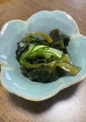 さっぱり箸休め。きゅうりとわかめの酢物-レシピのメイン写真