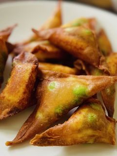 *クリームチーズと枝豆の春巻き*-レシピのメイン写真
