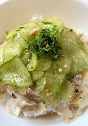 冷や汁ごはん-レシピのメイン写真