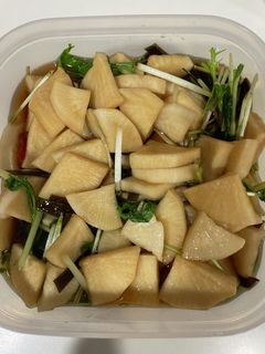 大根の醤油漬け-レシピのメイン写真