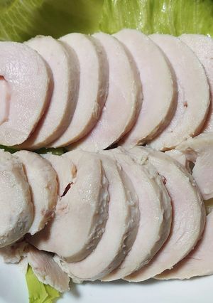 レンチンでもしっとり！うちの鶏ハム-レシピのメイン写真