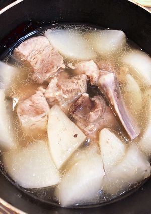 スペアリブと大根のだし煮-レシピのメイン写真
