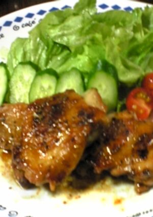 皮カリカリ鶏もも肉のソテー-レシピのメイン写真