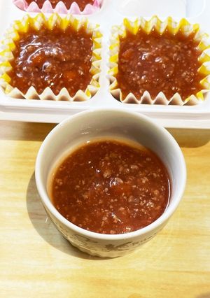 ミンチで!ハヤシライスソース離乳食 冷凍-レシピのメイン写真