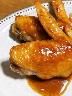 フライパンで鶏手羽先の照り焼き-レシピのメイン写真