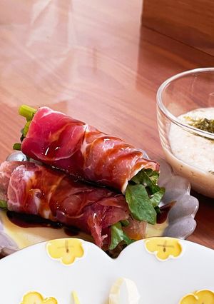 クレソンの生ハム巻き-レシピのメイン写真