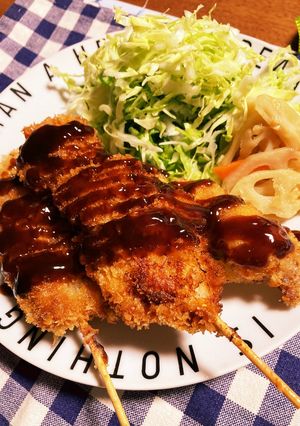 さっぱりな串カツ!-レシピのメイン写真
