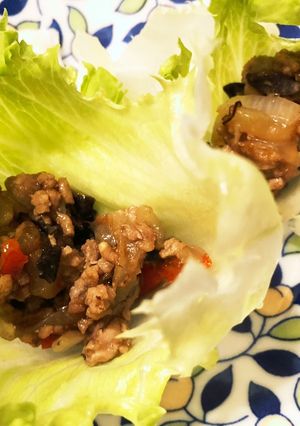 カンタン豪華!ひき肉のレタス包み-レシピのメイン写真