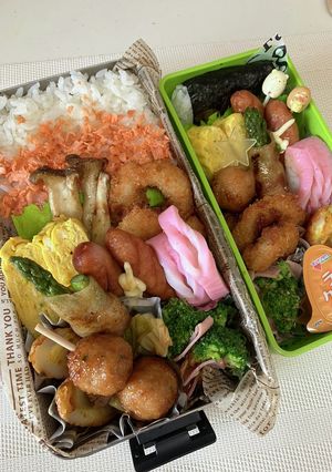 息子娘弁当5-レシピのメイン写真