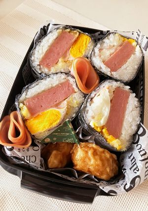 高校1野球部おにぎらず弁当4-レシピのメイン写真