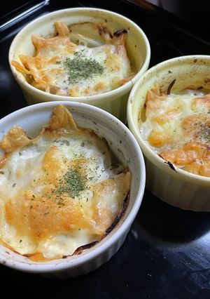 玉ねぎとツナのグラタン-レシピのメイン写真