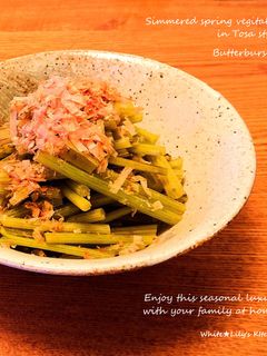 蕗の土佐煮☀お酒や炊き立てご飯のお供に-レシピのメイン写真