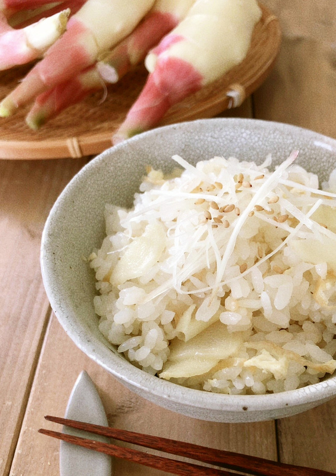 簡単♪新生姜と油揚げの炊き込みごはん-レシピのメイン写真