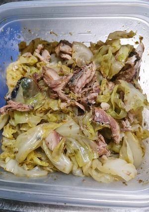 無限キャベツ！サバ缶と磯じまんで-レシピのメイン写真