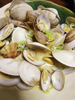 浅蜊とホンビノス貝の酒蒸し-レシピのメイン写真