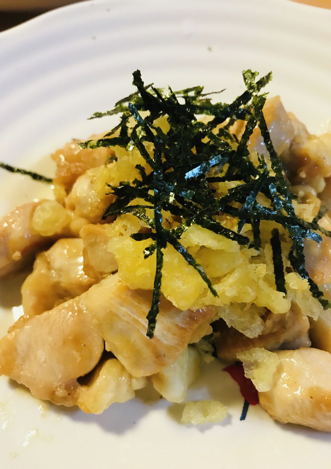 鶏胸肉の白だし炒め-レシピのメイン写真