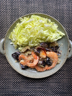 海老と茄子のスパイシーパン粉炒め-レシピのメイン写真