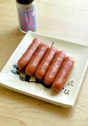 シナモンシュガー味の…ウインナー炒め-レシピのメイン写真