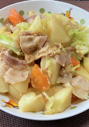 豚肉と野菜たっぷりガーリック炒め-レシピのメイン写真