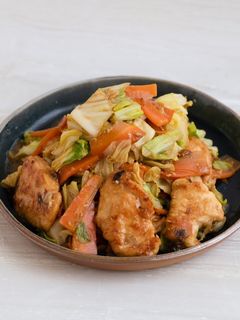 キャベツとにんじんの味噌炒め-レシピのメイン写真