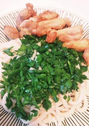 絶品 ニラ油うどん-レシピのメイン写真