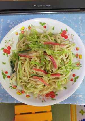 チャッチャッと簡単サラダうどん!!-レシピのメイン写真