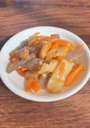 人参たっぷり甘口きんぴら-レシピのメイン写真