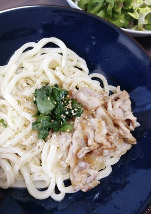 大葉が決め手！簡単すぎる白だしうどん-レシピのメイン写真