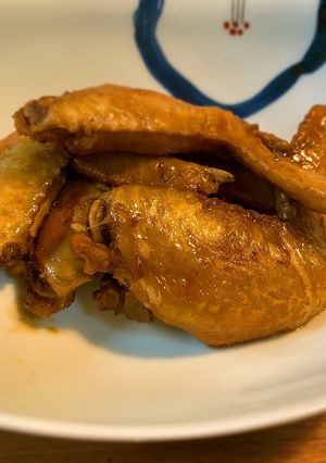 手羽先のウスターソース煮-レシピのメイン写真