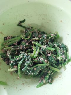 ほうれん草の胡麻和え-レシピのメイン写真