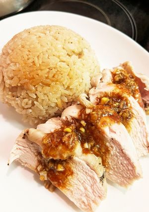 炊飯器で簡単♪カオマンガイ-レシピのメイン写真