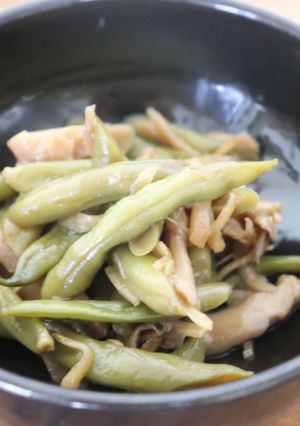 インゲンのくたくた煮-レシピのメイン写真