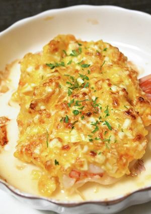 エビの手抜きタルタルチーズ焼き-レシピのメイン写真