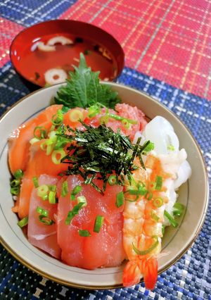 酢飯が美味しい！海鮮丼！-レシピのメイン写真