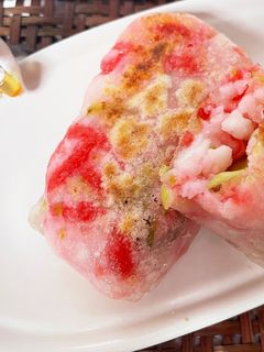 紅生姜はんぺん生春巻き焼き-レシピのメイン写真
