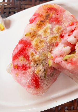 紅生姜はんぺん生春巻き焼き-レシピのメイン写真