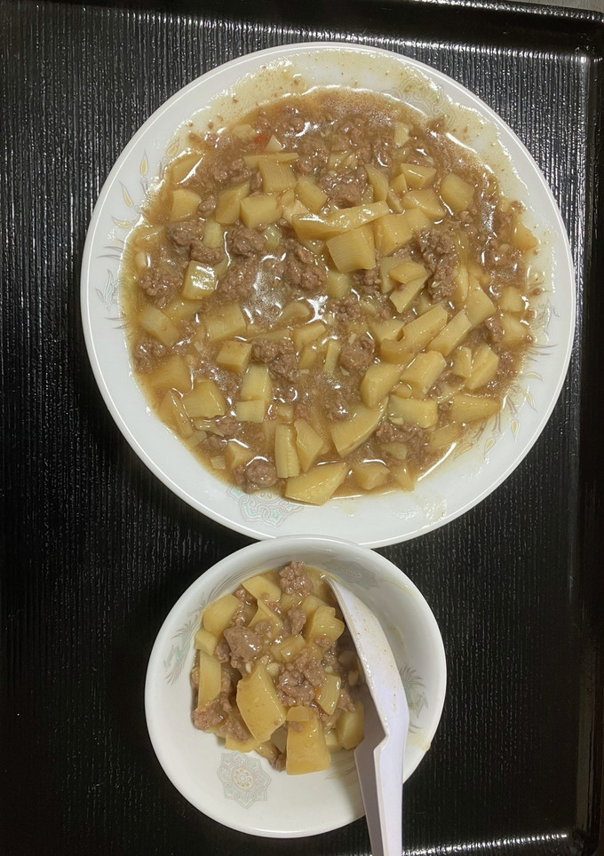 旬のたけのこカブ使用③麻婆たけのこ-レシピのメイン写真