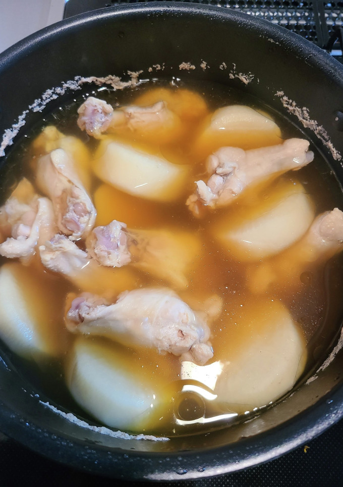 とり手羽と大根のさっぱりポン酢仕立て煮-レシピのメイン写真