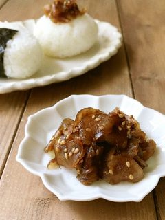 5分で簡単♪新生姜の佃煮/甘辛煮-レシピのメイン写真