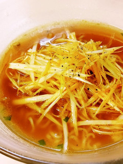サテトム千切りねぎのせラーメン。-レシピのメイン写真