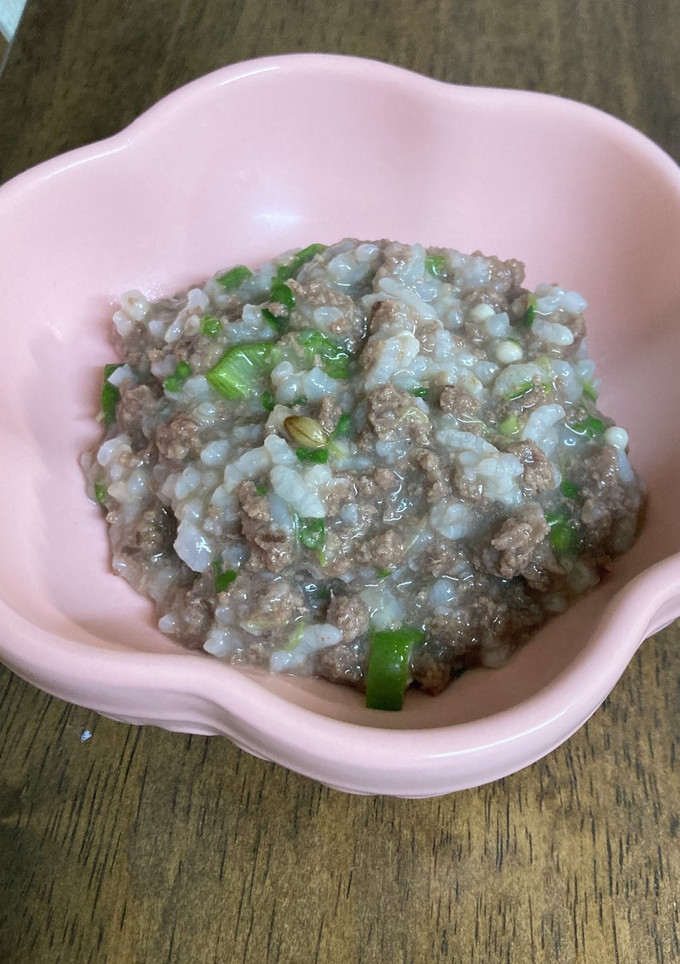 わんこ　馬肉とろとろおじや-レシピのメイン写真